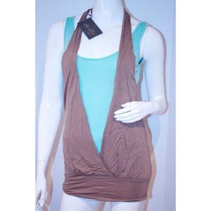 SUPERTRASH Born in L.A. Bubble TOP Pebble SHIRT ( M )